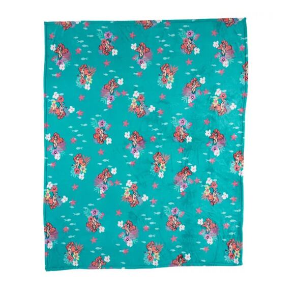 The Big One Disney Princess Ariel The Little Mermaid Oversized Throw - Picture 2 of 3